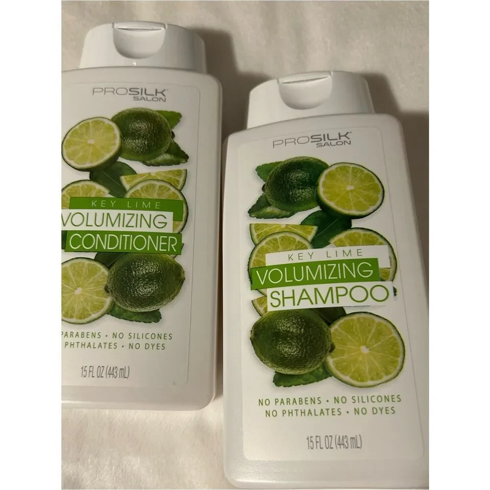 Prosilk Salon Volumizing Key Lime Shampoo And Conditioner Set 15 FI Oz